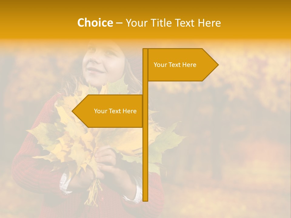 Toothy Smile September Positive PowerPoint Template