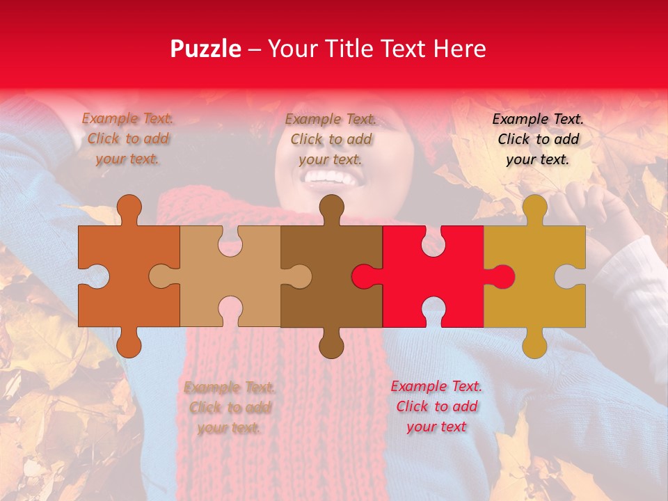 Leaf Ceptember Yellow PowerPoint Template