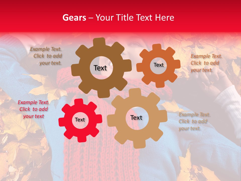 Leaf Ceptember Yellow PowerPoint Template