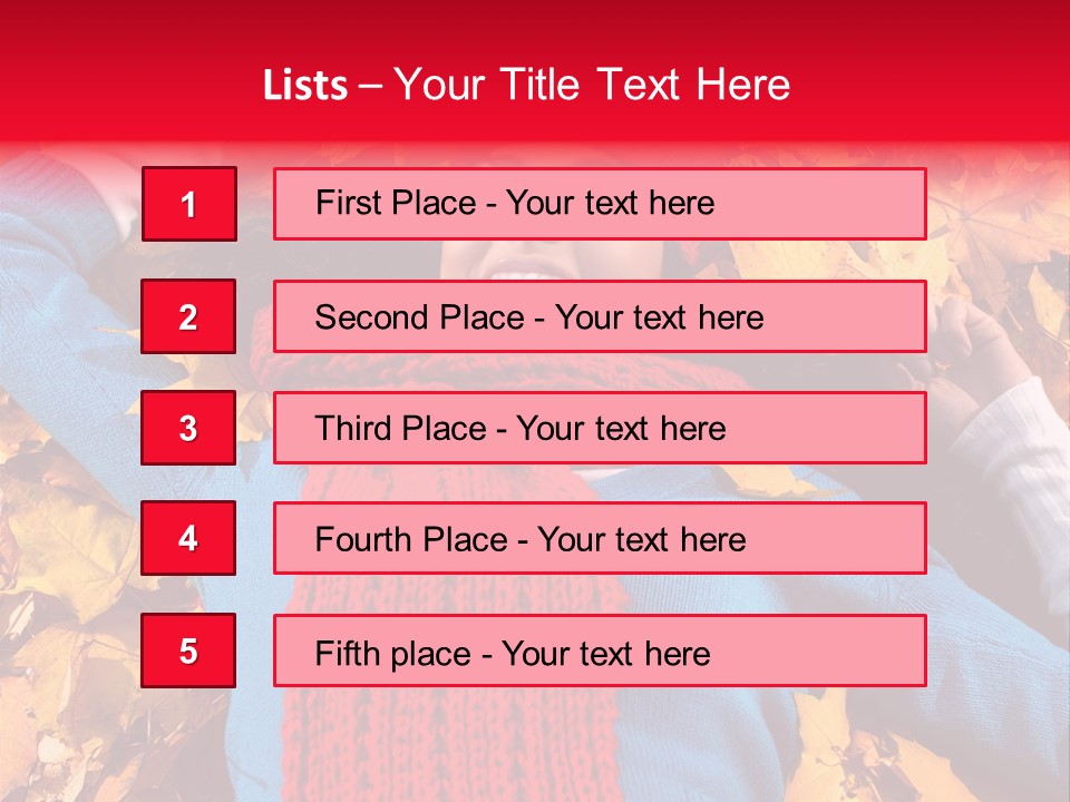 Leaf Ceptember Yellow PowerPoint Template