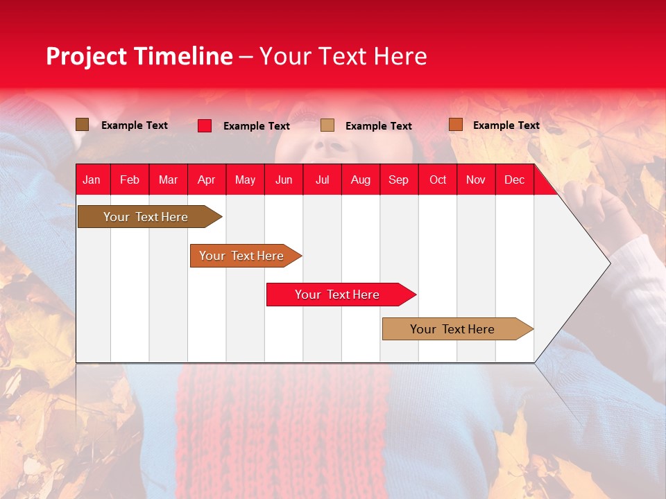 Leaf Ceptember Yellow PowerPoint Template