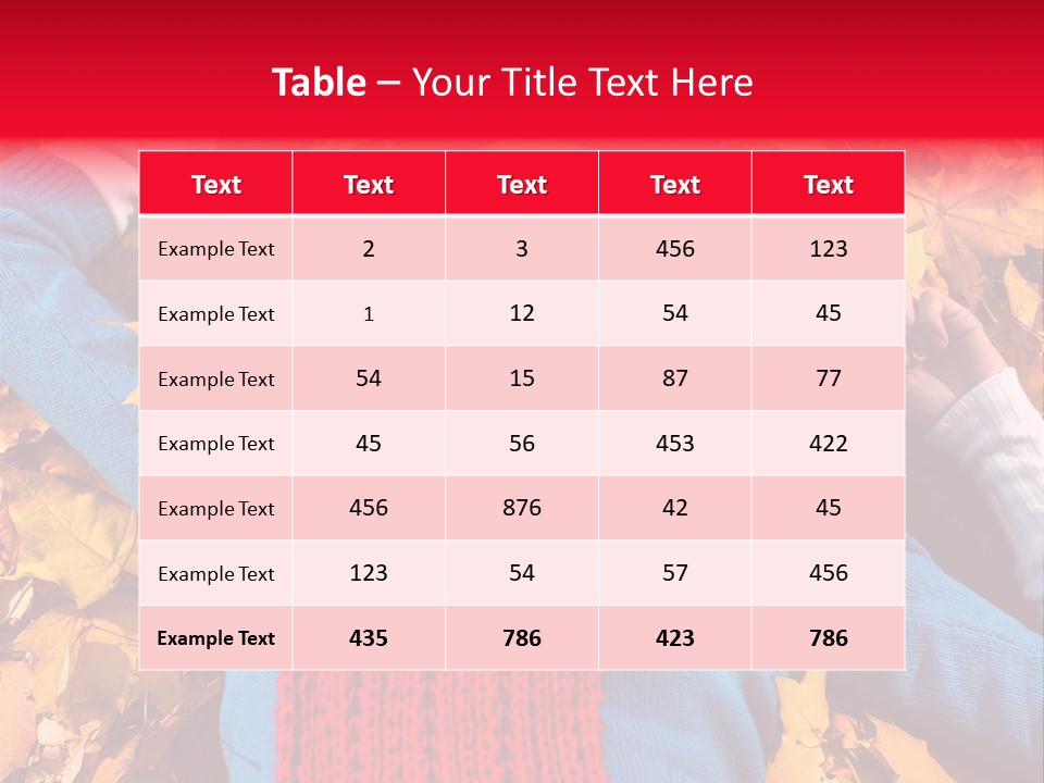 Leaf Ceptember Yellow PowerPoint Template