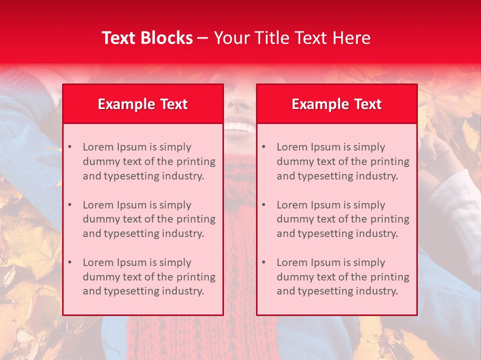 Leaf Ceptember Yellow PowerPoint Template