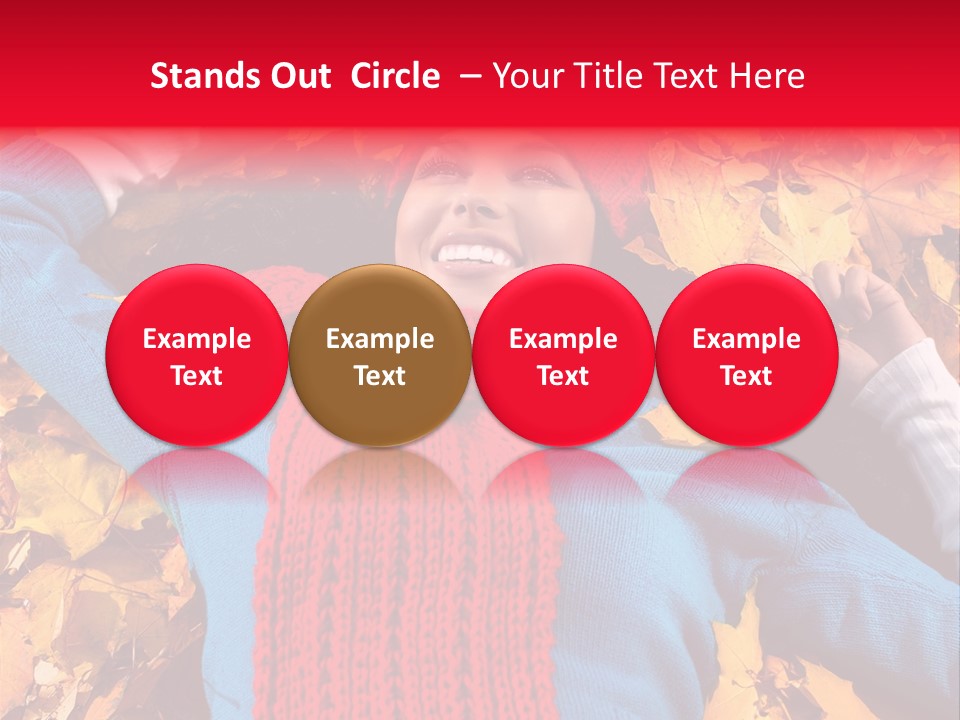 Leaf Ceptember Yellow PowerPoint Template