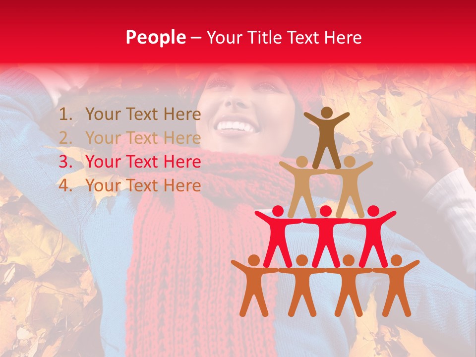 Leaf Ceptember Yellow PowerPoint Template