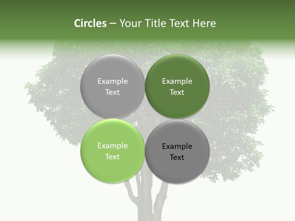 Leafy Growing Nature PowerPoint Template