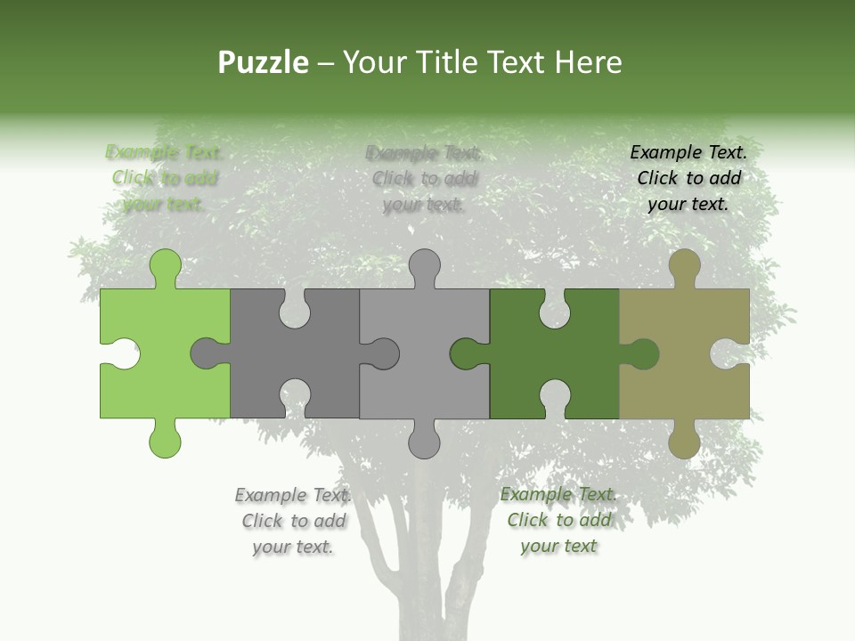 Leafy Growing Nature PowerPoint Template