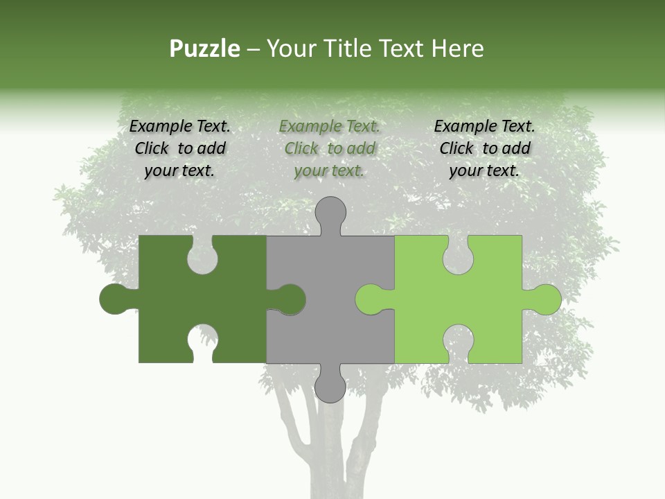 Leafy Growing Nature PowerPoint Template