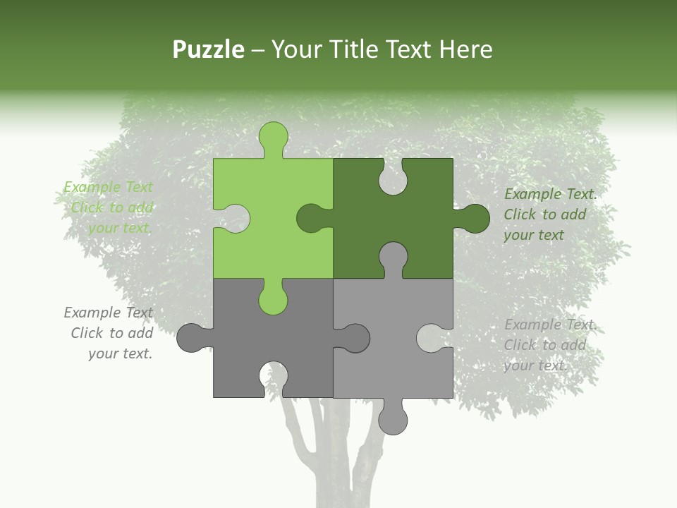 Leafy Growing Nature PowerPoint Template