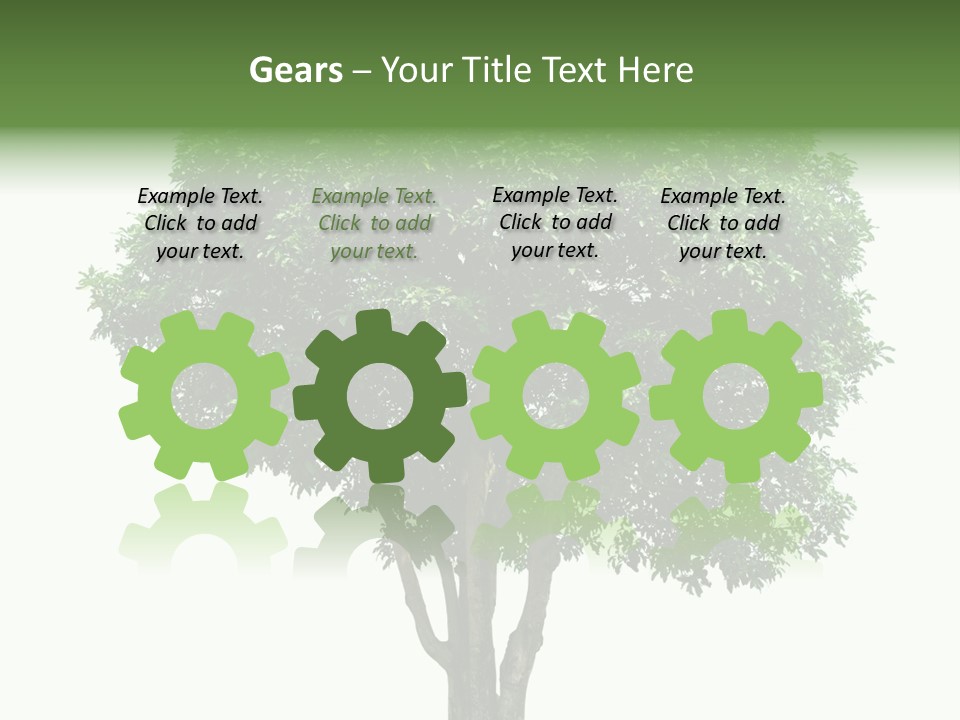 Leafy Growing Nature PowerPoint Template