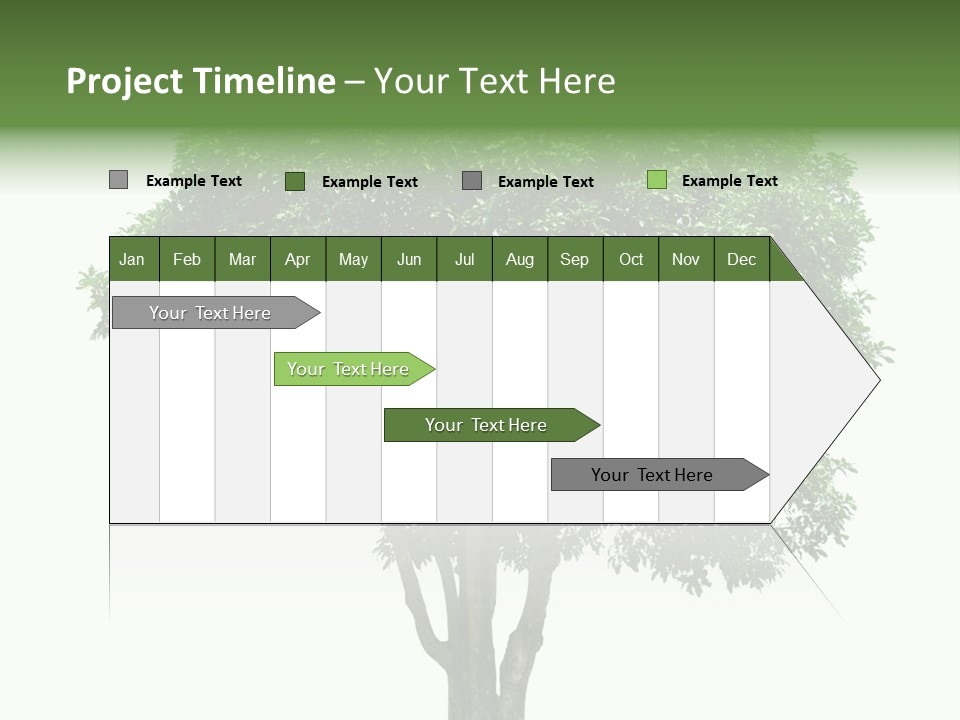 Leafy Growing Nature PowerPoint Template