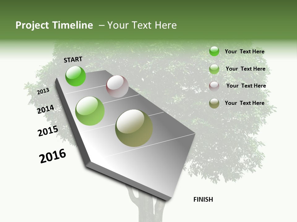 Leafy Growing Nature PowerPoint Template