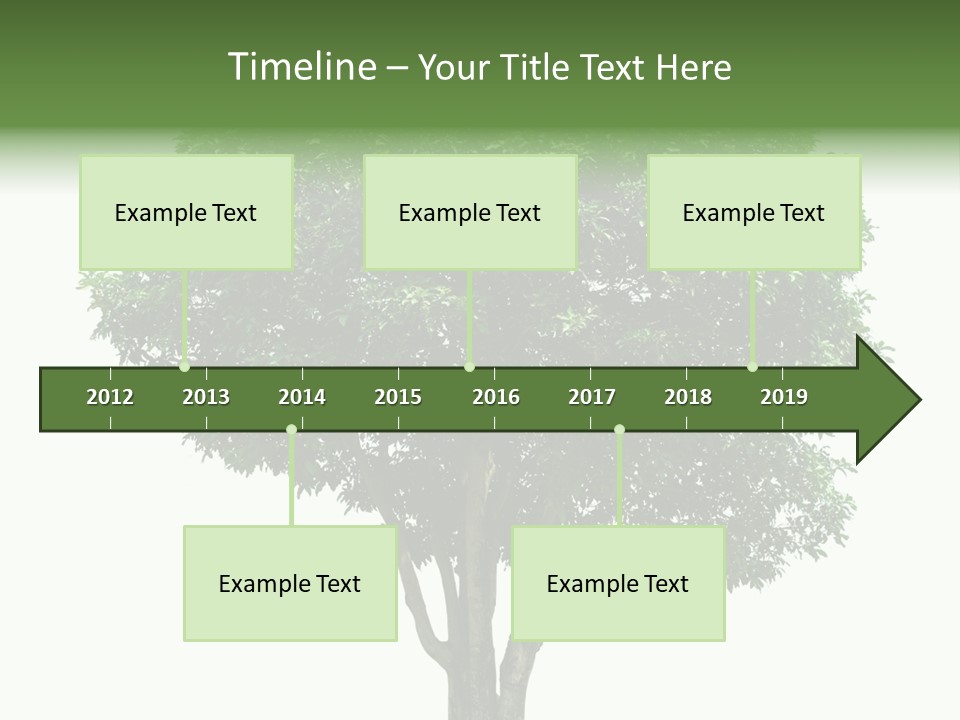 Leafy Growing Nature PowerPoint Template