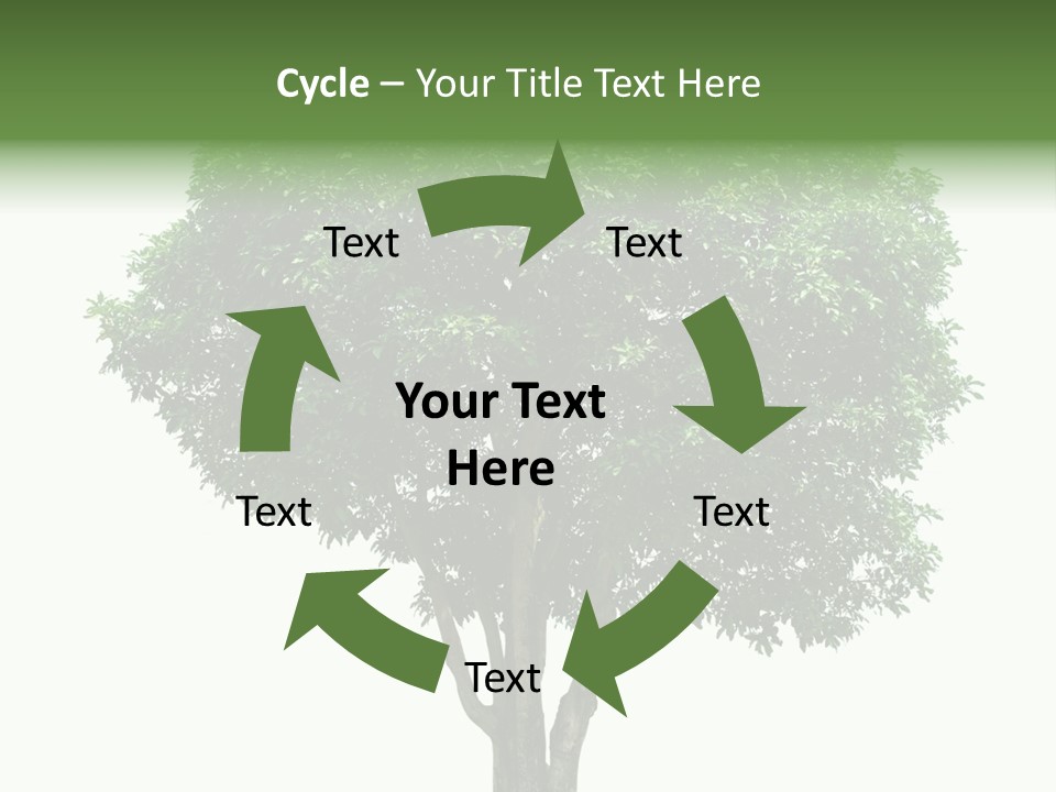 Leafy Growing Nature PowerPoint Template