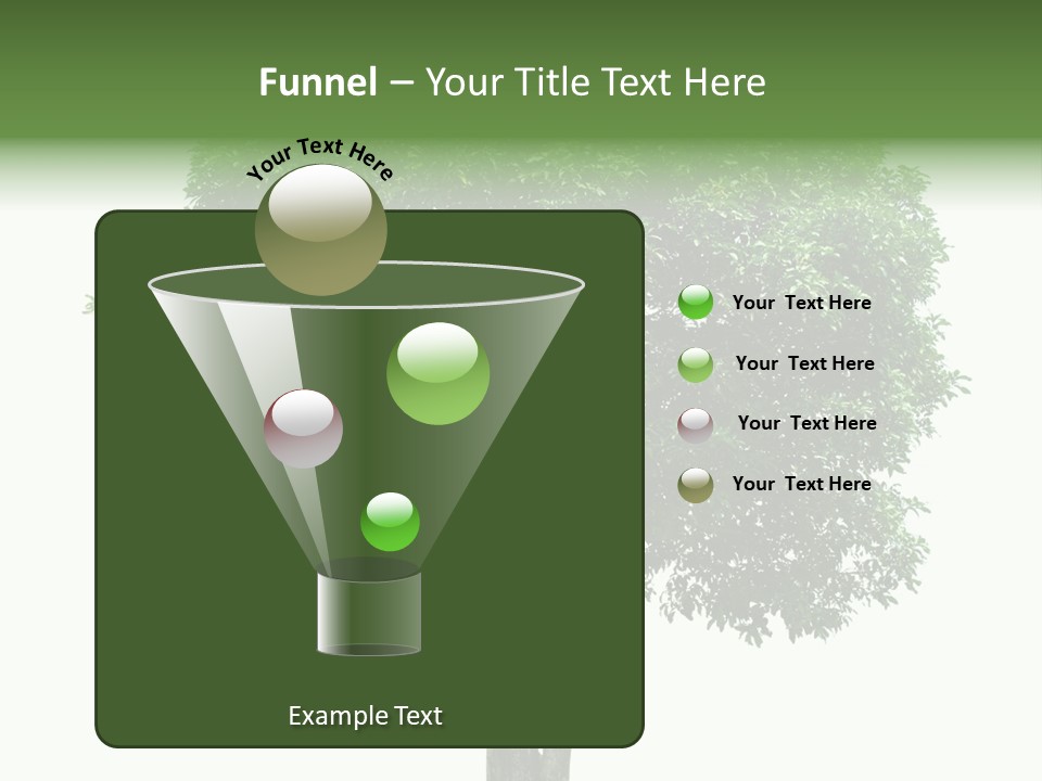 Leafy Growing Nature PowerPoint Template