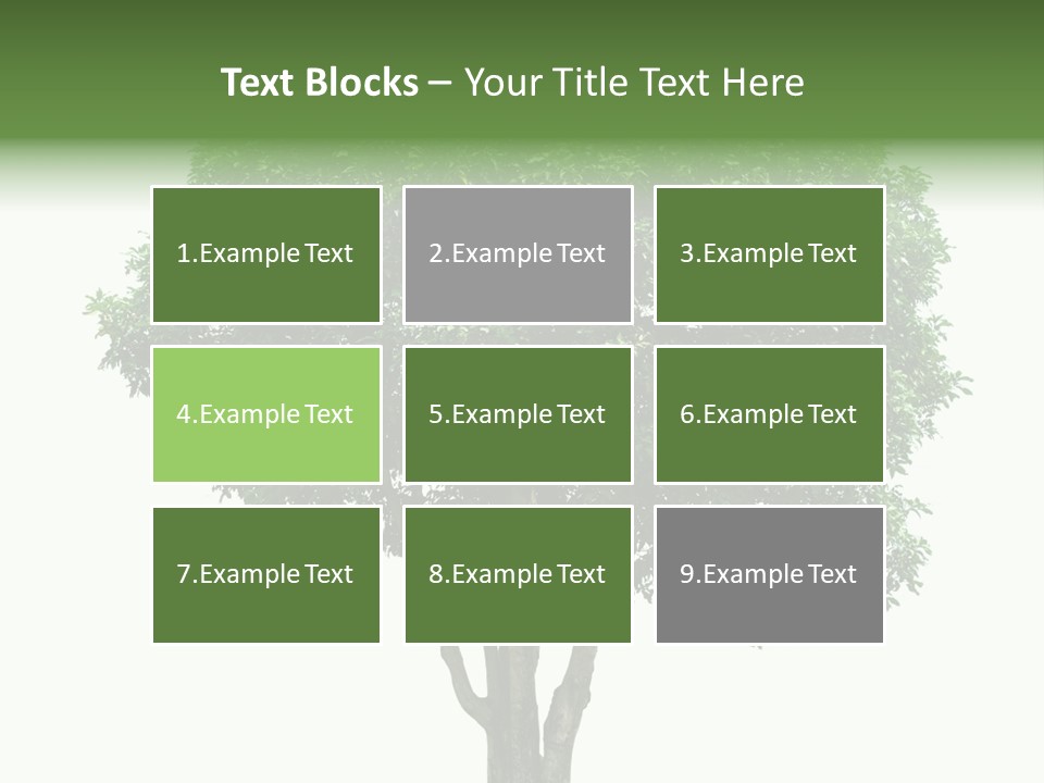 Leafy Growing Nature PowerPoint Template