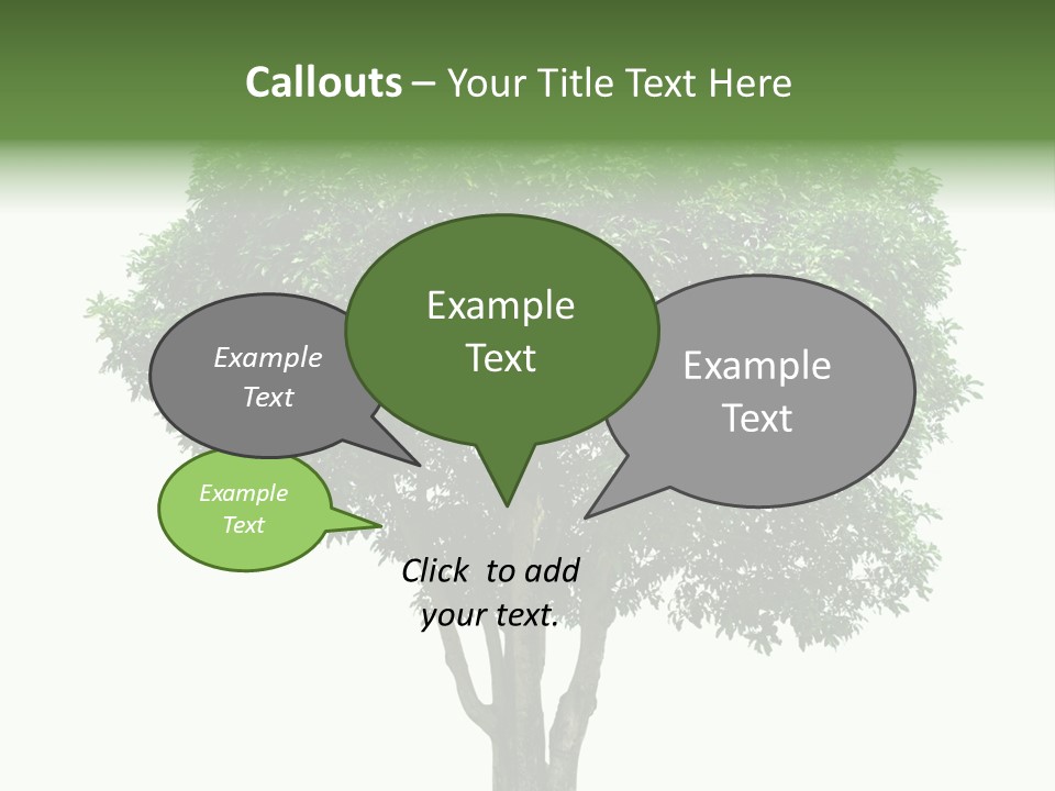 Leafy Growing Nature PowerPoint Template