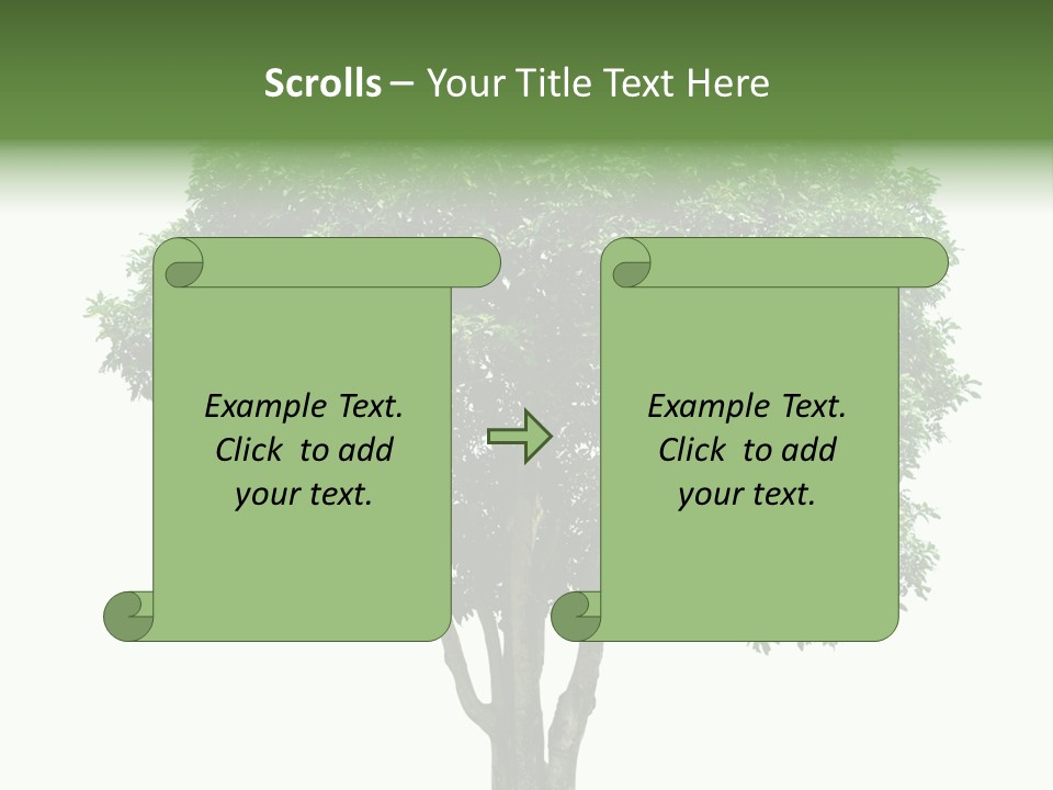 Leafy Growing Nature PowerPoint Template