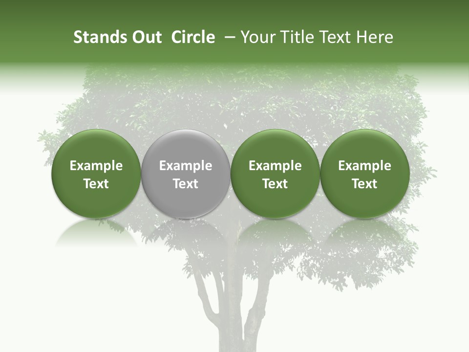 Leafy Growing Nature PowerPoint Template