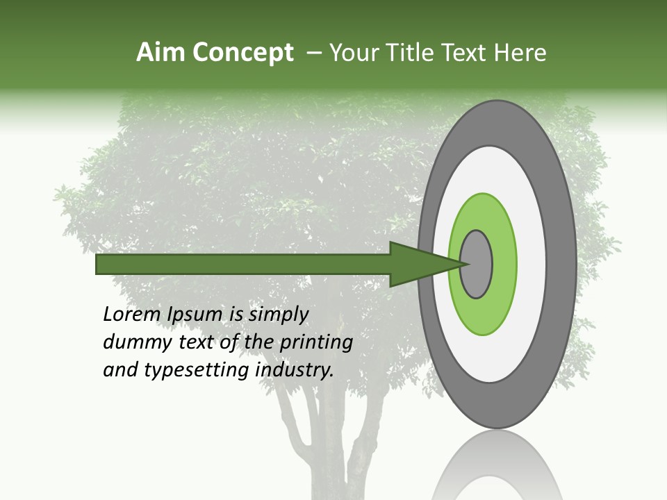 Leafy Growing Nature PowerPoint Template