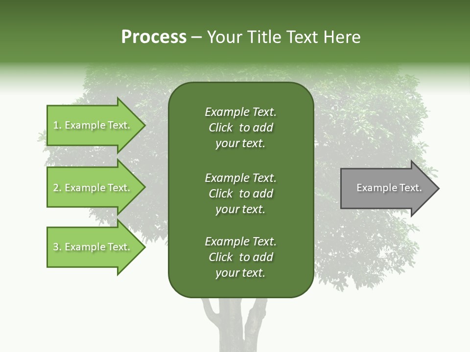 Leafy Growing Nature PowerPoint Template
