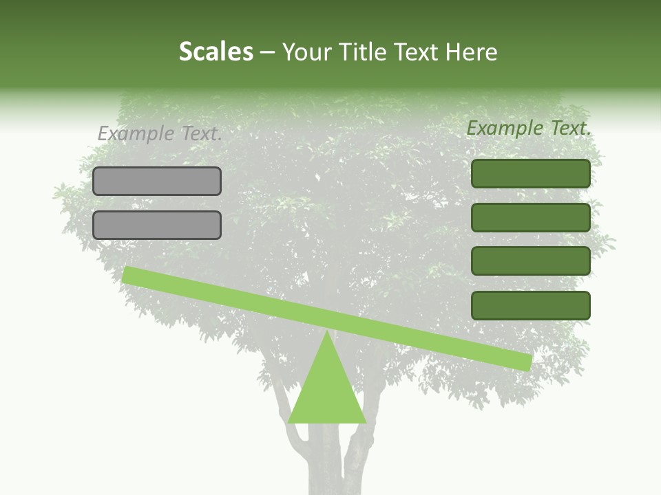 Leafy Growing Nature PowerPoint Template