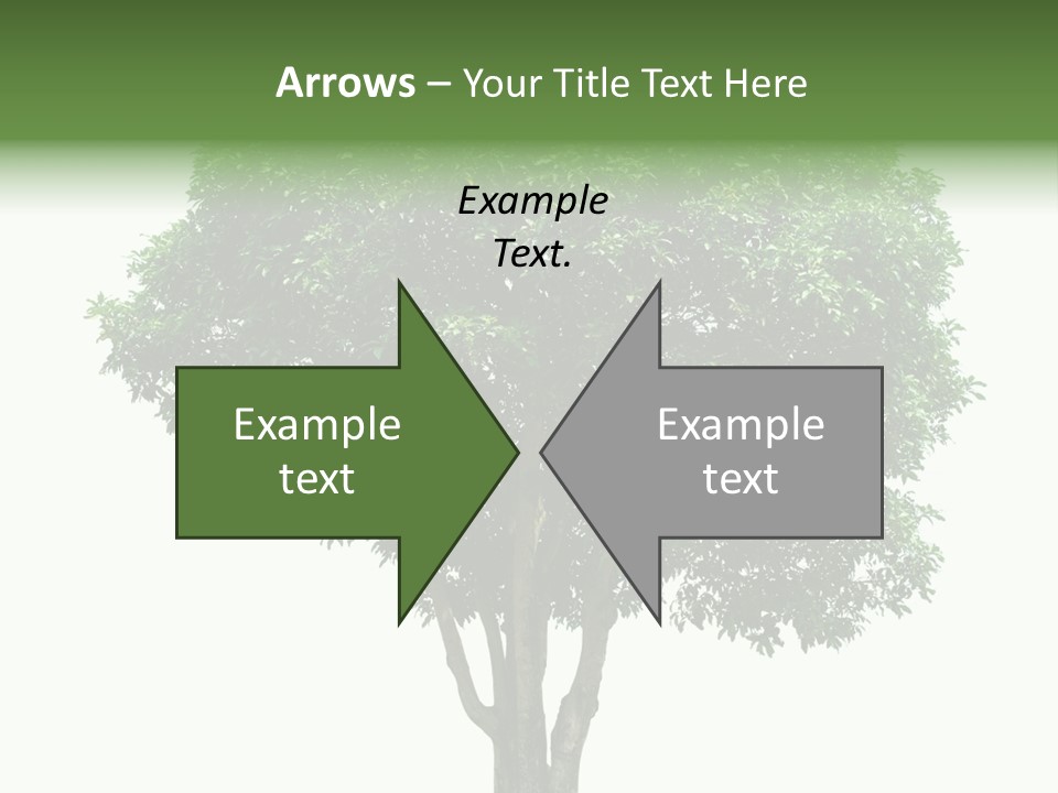 Leafy Growing Nature PowerPoint Template