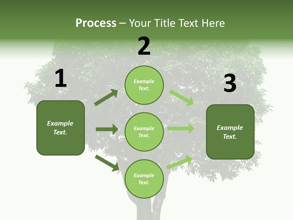 Leafy Growing Nature PowerPoint Template