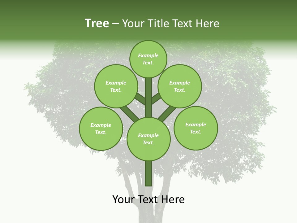 Leafy Growing Nature PowerPoint Template