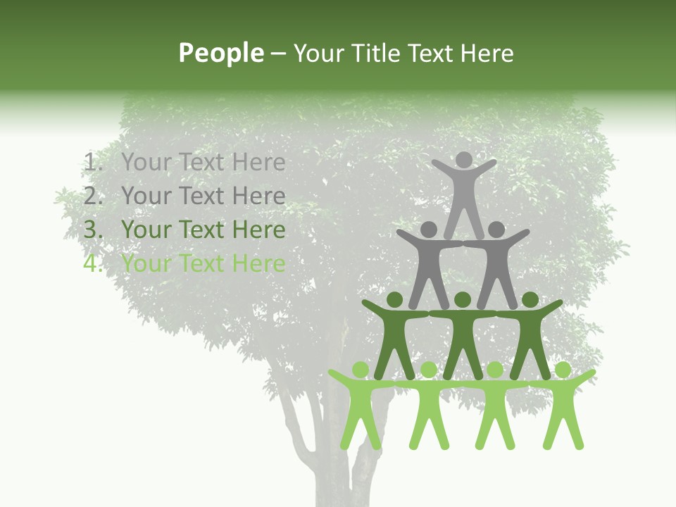 Leafy Growing Nature PowerPoint Template