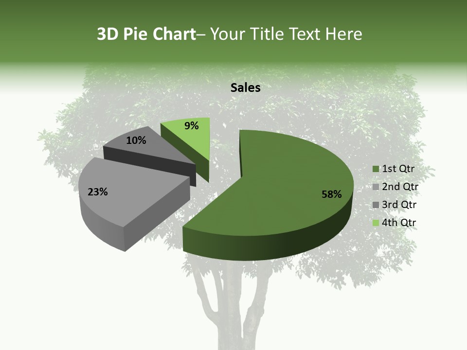 Leafy Growing Nature PowerPoint Template