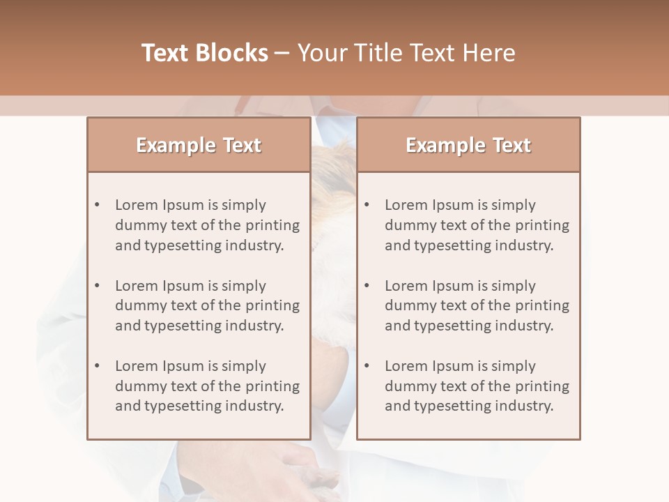 Company Office Di Cu Ion PowerPoint Template
