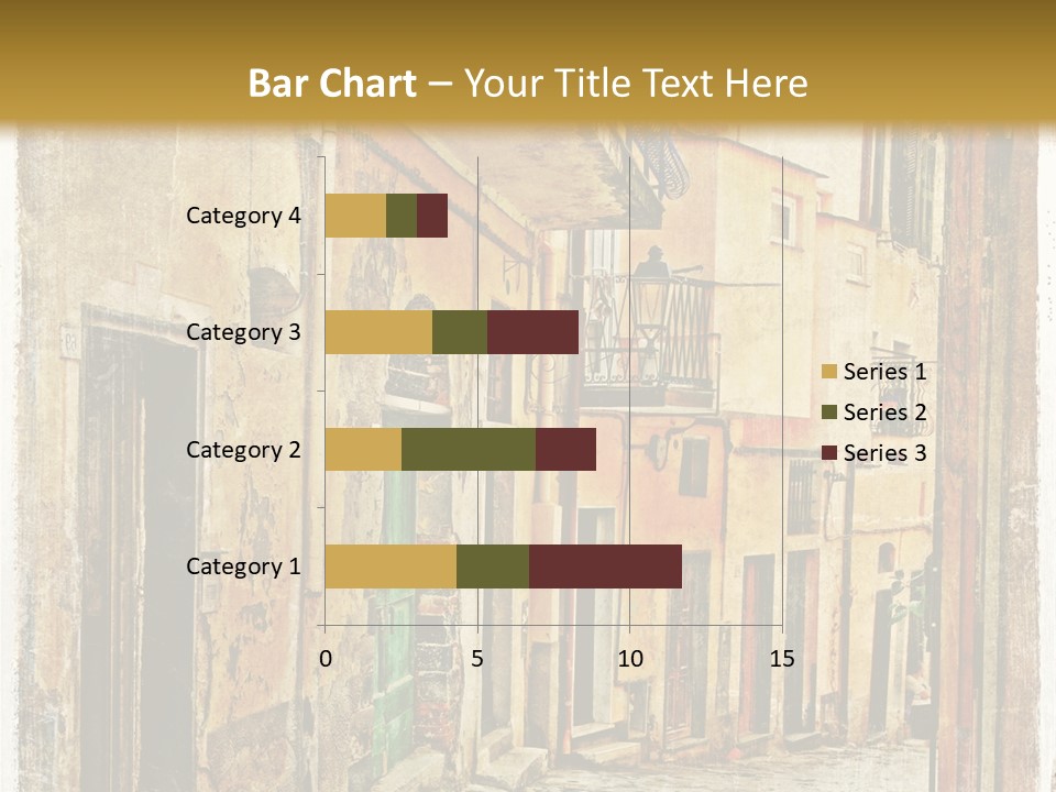 Architecture Garden Sidewalk PowerPoint Template