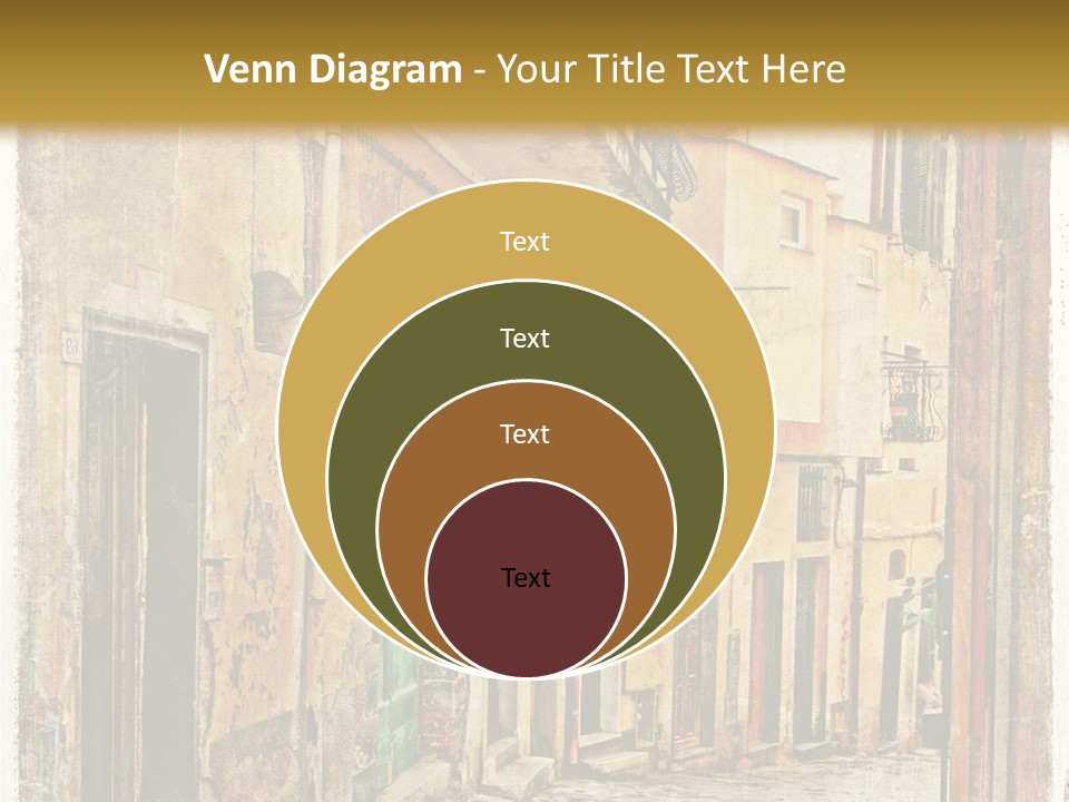 Architecture Garden Sidewalk PowerPoint Template