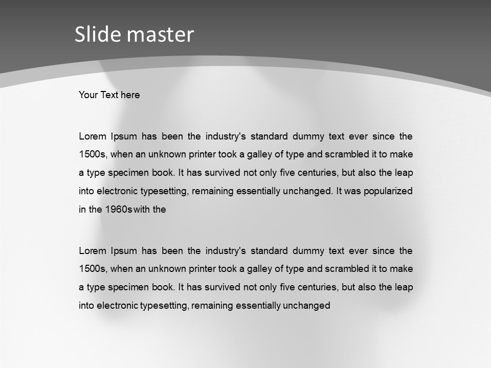 Ethereal Hidden People PowerPoint Template