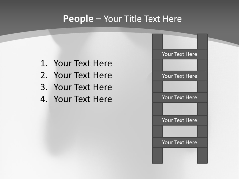 Ethereal Hidden People PowerPoint Template