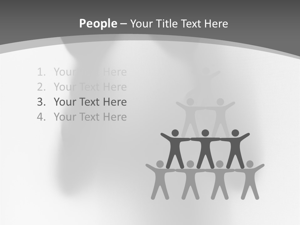 Ethereal Hidden People PowerPoint Template