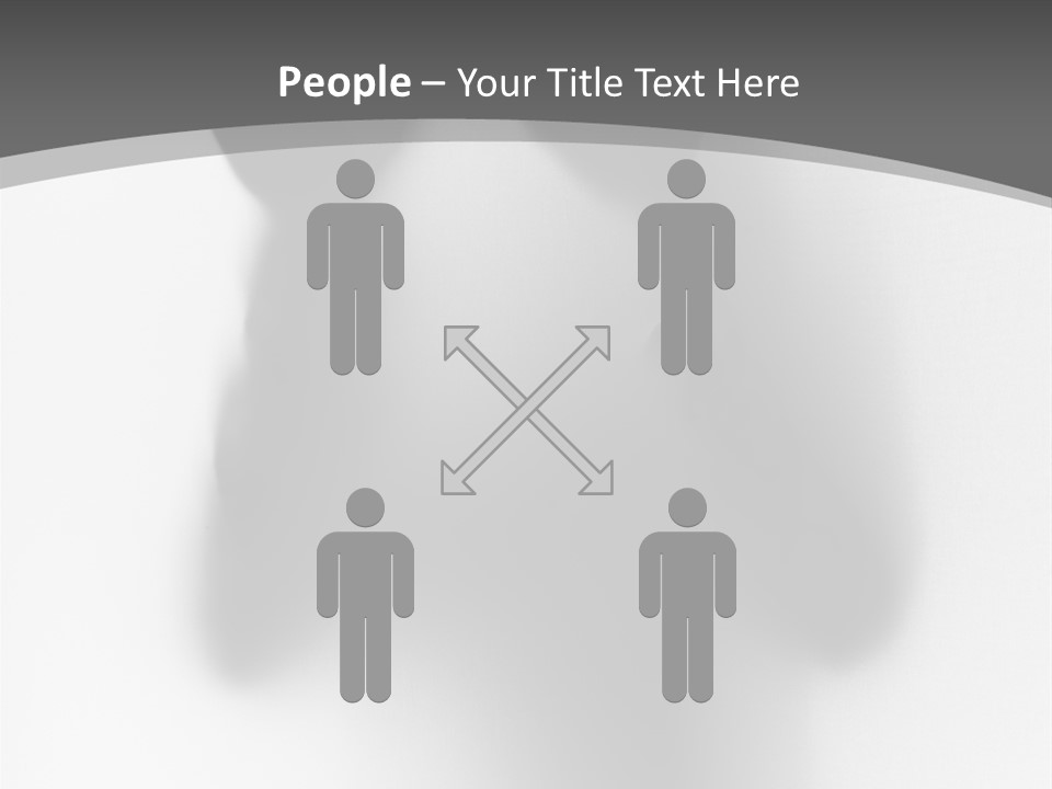 Ethereal Hidden People PowerPoint Template