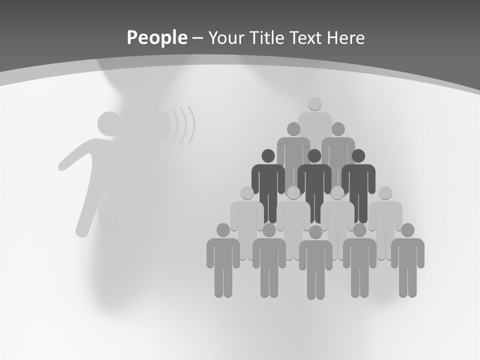 Ethereal Hidden People PowerPoint Template