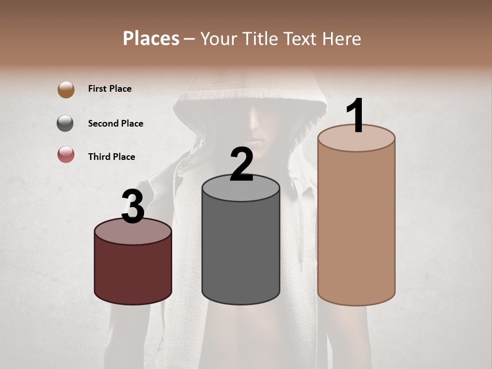 Naked Casual Guy PowerPoint Template