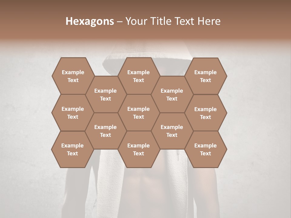 Naked Casual Guy PowerPoint Template