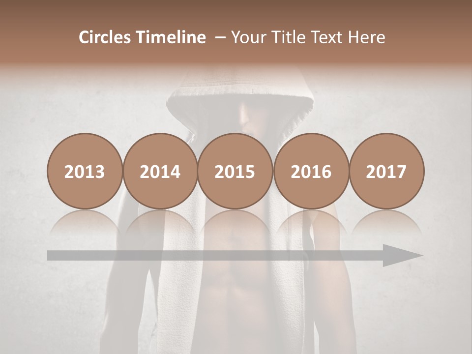 Naked Casual Guy PowerPoint Template