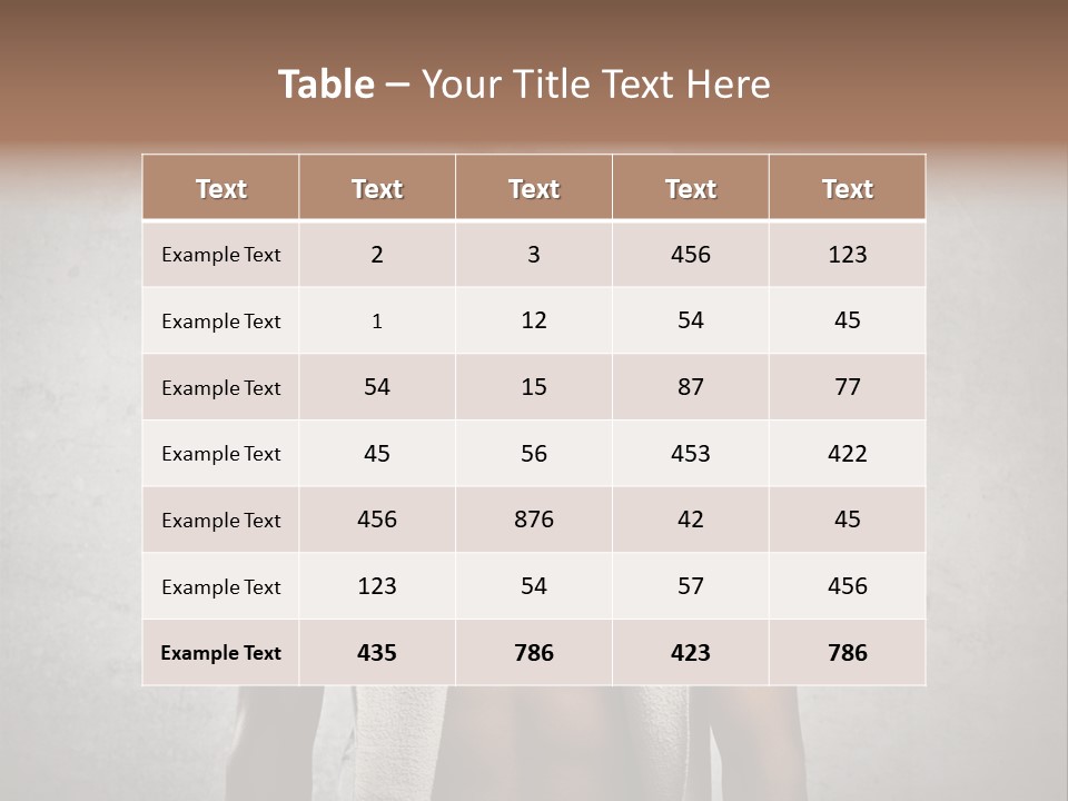 Naked Casual Guy PowerPoint Template