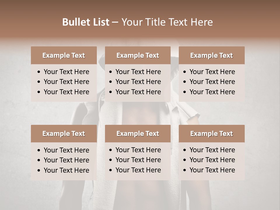 Naked Casual Guy PowerPoint Template