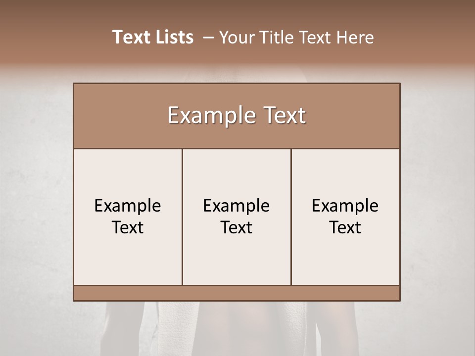 Naked Casual Guy PowerPoint Template