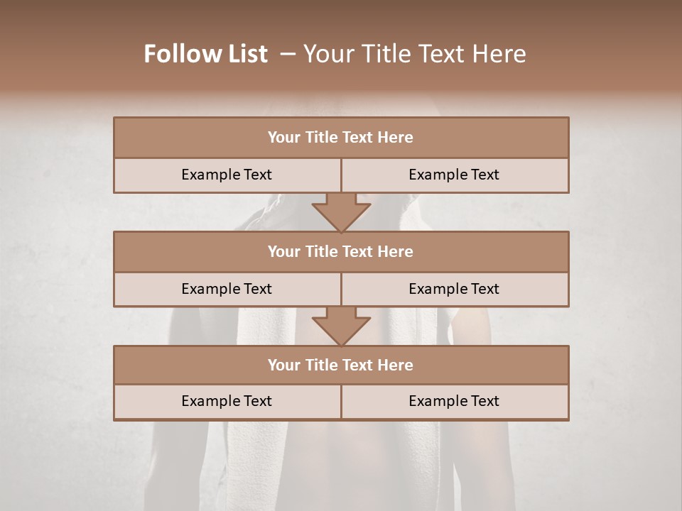 Naked Casual Guy PowerPoint Template
