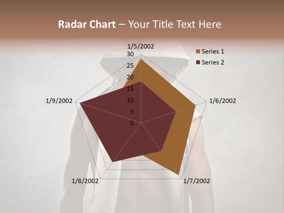 Naked Casual Guy PowerPoint Template