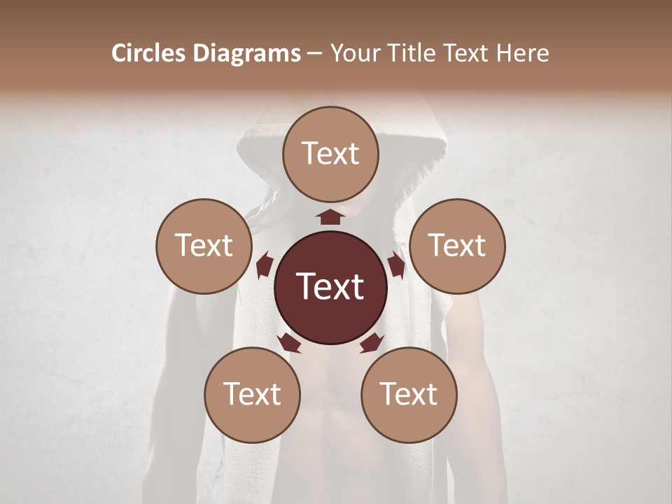 Naked Casual Guy PowerPoint Template