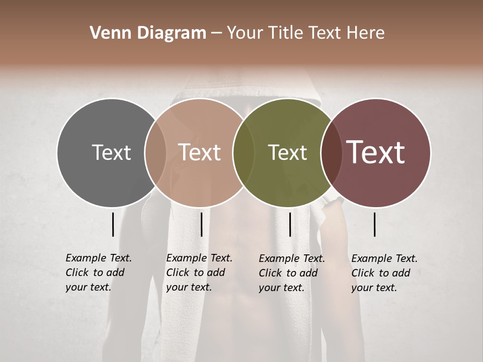 Naked Casual Guy PowerPoint Template