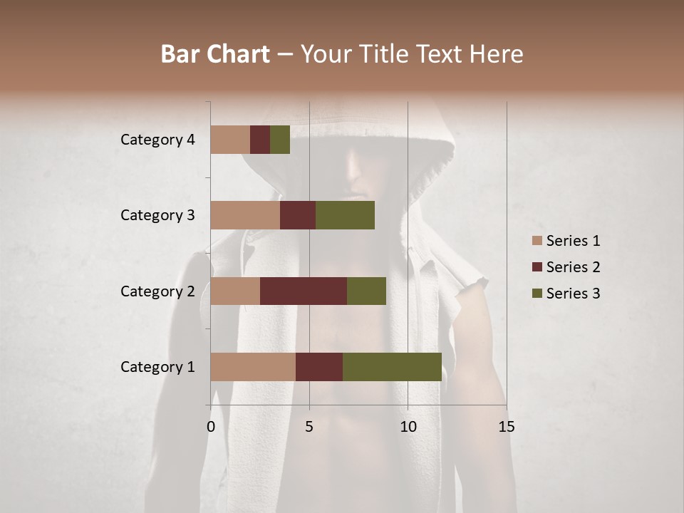 Naked Casual Guy PowerPoint Template